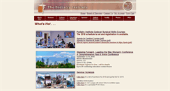 Desktop Screenshot of podiatryinstitute.com